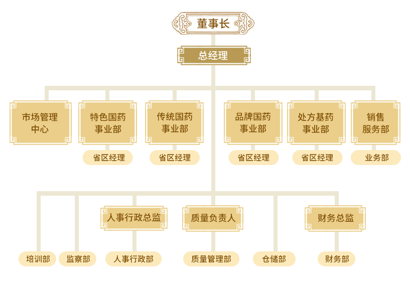 南京j9九游会真人游戏第一品牌医药营销有限公司组织架构
